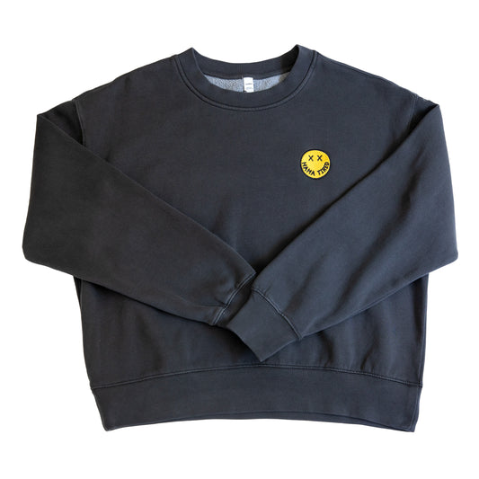 MAMA TIRED Faded Midweight Sweater
